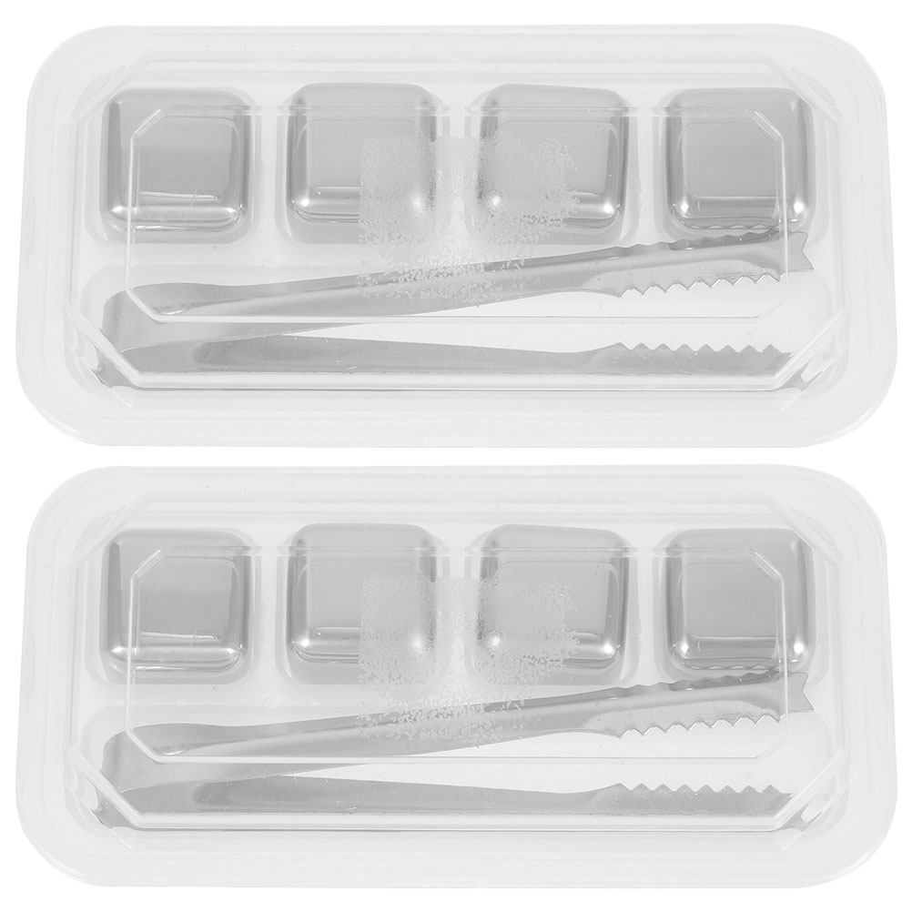 2Sets Stainless Steel Ice Cube - Whiskey Stone Set recensione e prezzo