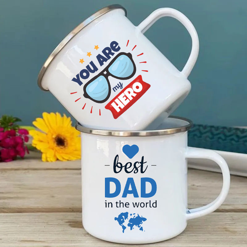 You Are My Hero Print Enamel M - Wine Beer Coffee Drink recensione e prezzo
