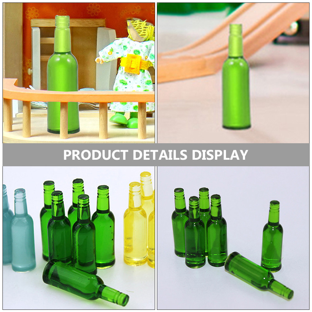 18Pcs Miniature Beer Bottles R - Wine Beer Europe recensione e prezzo