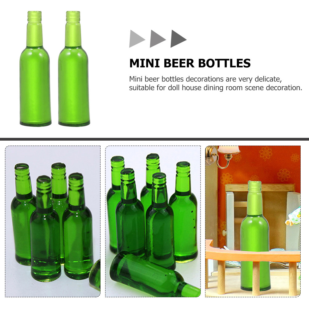 18Pcs Miniature Beer Bottles R - Wine Beer Europe recensione e prezzo