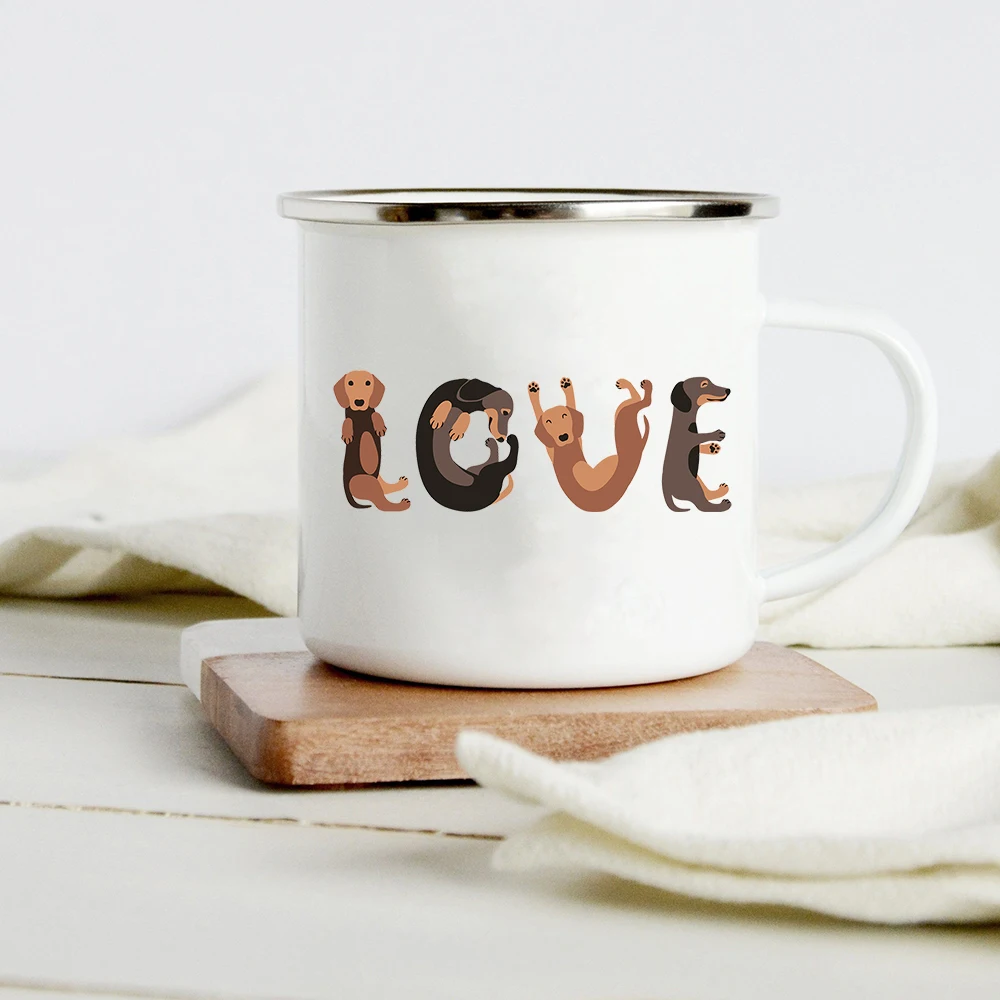 Funny Dachshund Print Creative - Wine Beer Coffee Drink recensione e prezzo