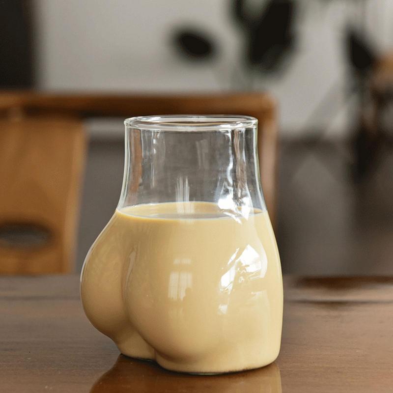 450ml Cute Butt Shaped Glass M - Wine Beer Coffee Drink recensione e prezzo