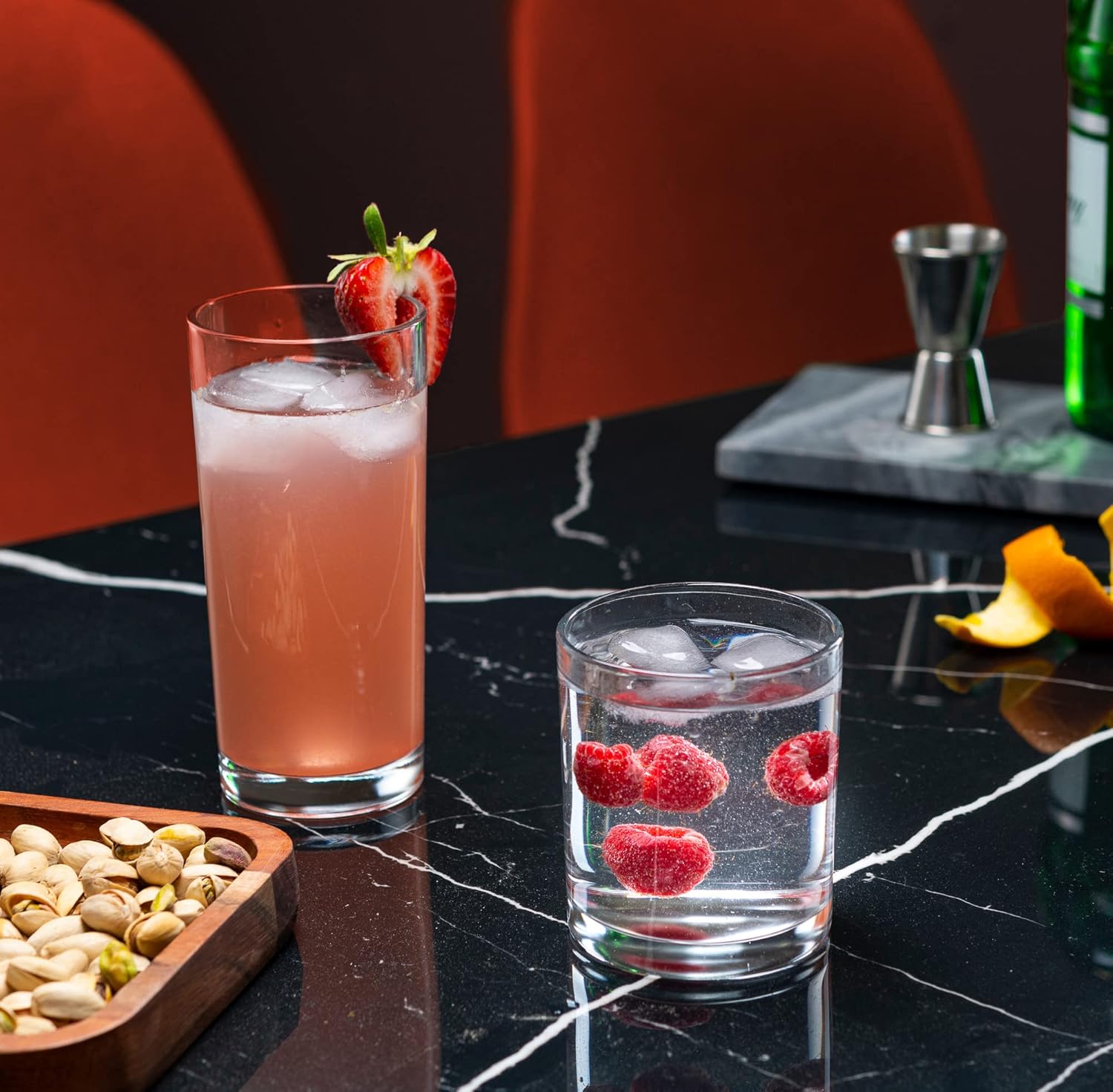 8-Piece Hurricane Glass Set: 4 - Wine With Beer Cocktail recensione e prezzo