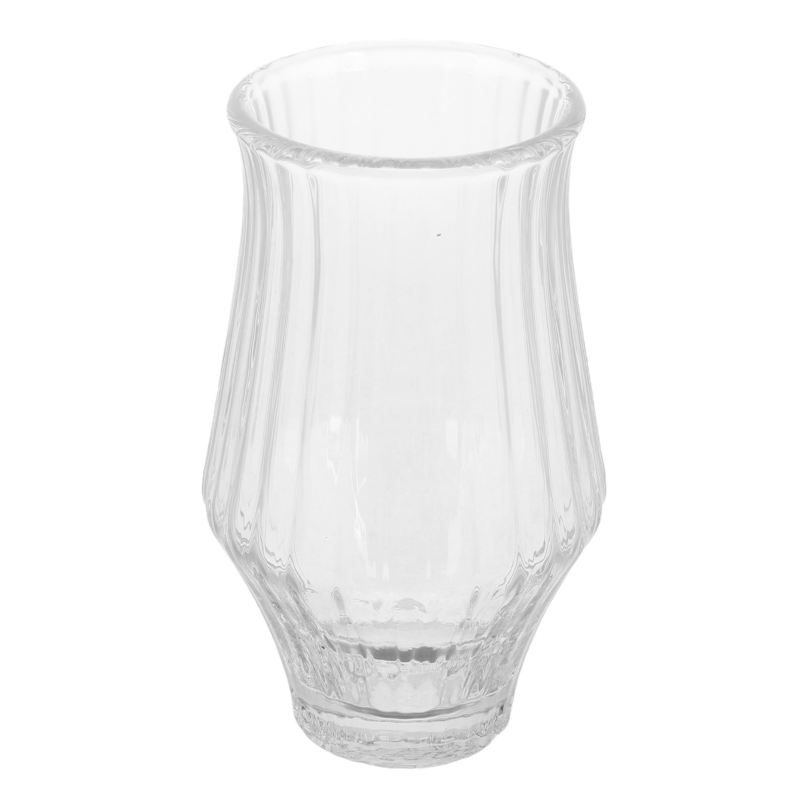 150Ml Glass Coffee Cups Ribbed - Wine Beer Coffee Drink recensione e prezzo
