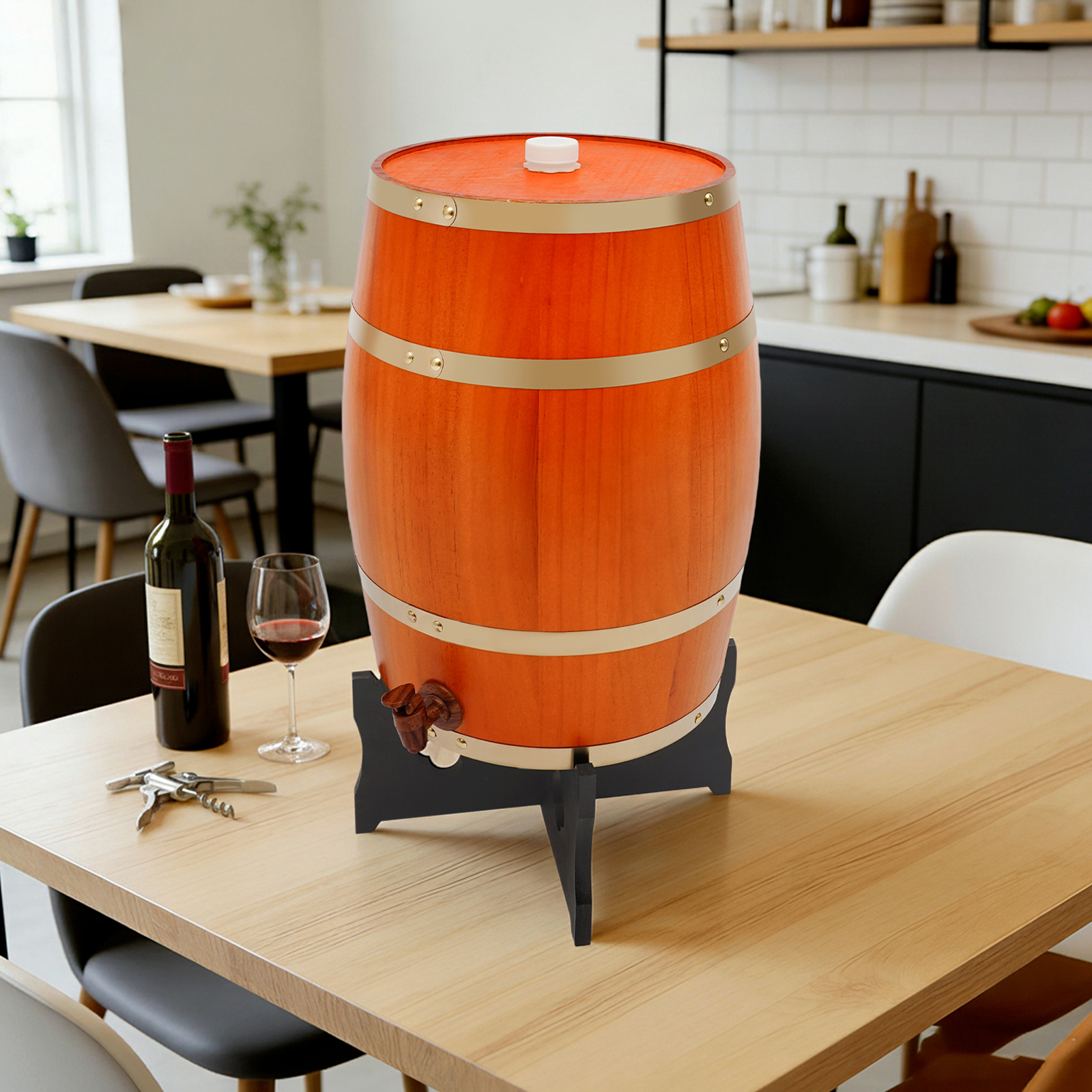 20L/5.28Gal Beige Wine Barrel, - Wine In Beer Store recensione e prezzo