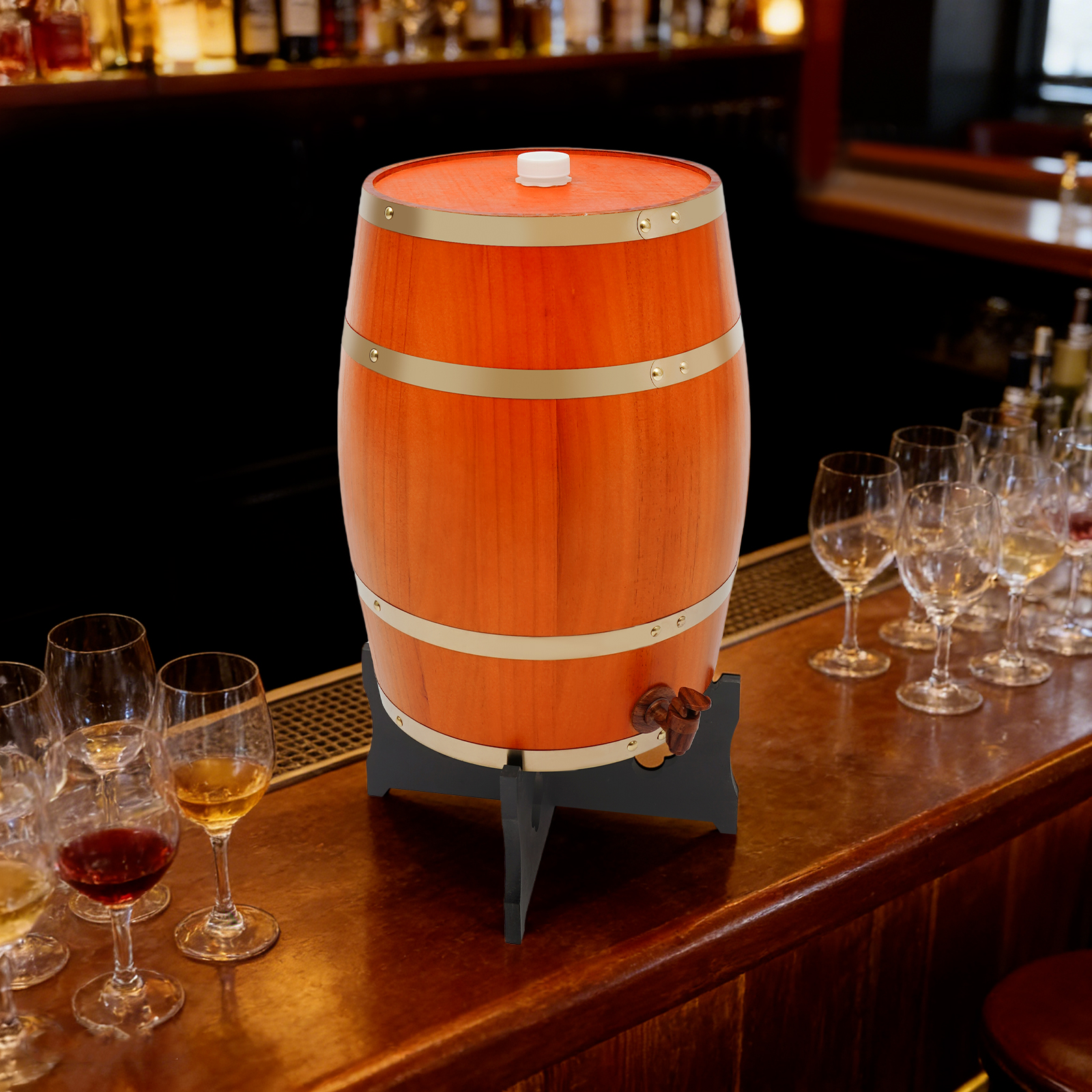 20L/5.28Gal Beige Wine Barrel, - Wine In Beer Store recensione e prezzo