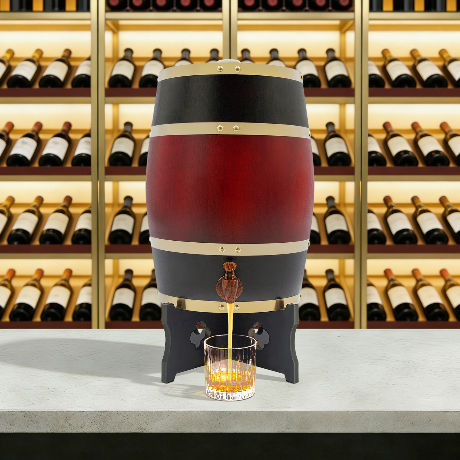 Wine Red Wine Barrel, 15L Wood - Wine In Beer Store recensione e prezzo