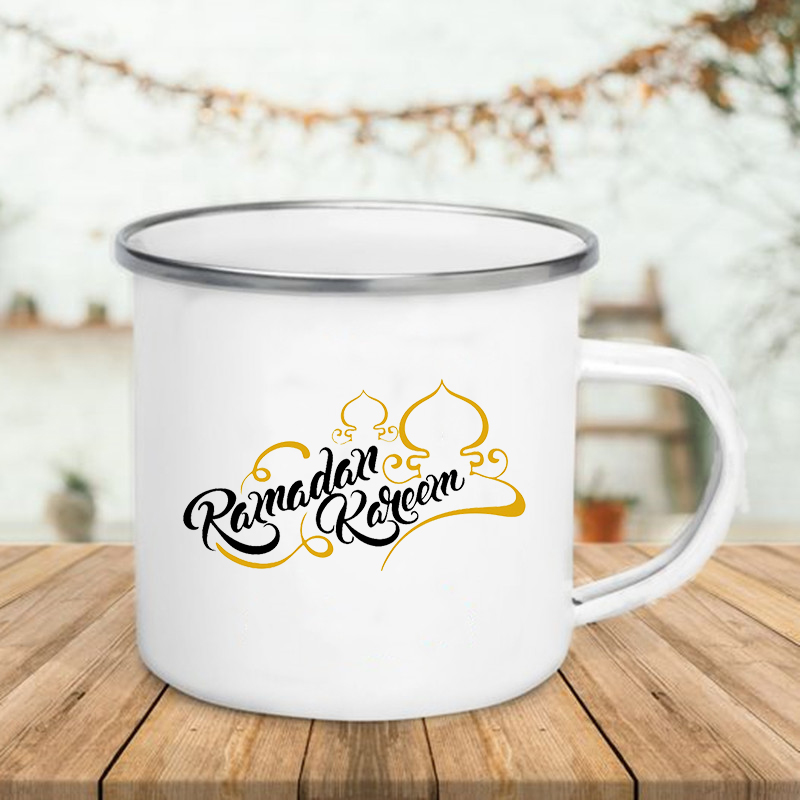 Happy Eid Moon Printed Creativ - Wine Beer Coffee Drink recensione e prezzo