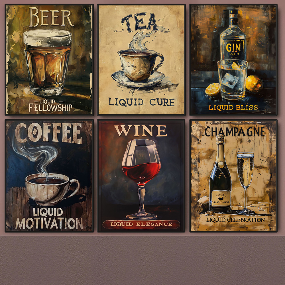2026 Vintage Drinks Posters Co - Wine Beer Europe recensione e prezzo