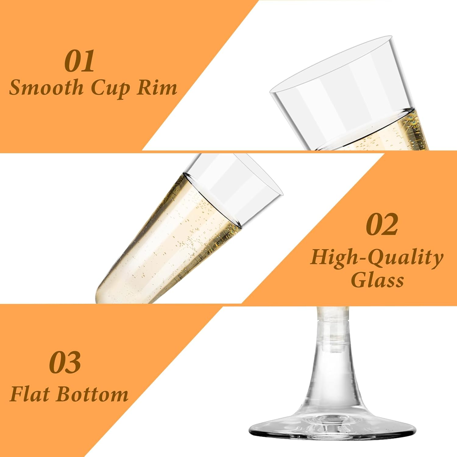 Plastic Champagne Flutes 40 Pa - Wine & Beer Unlimited Spirits Photos recensione e prezzo
